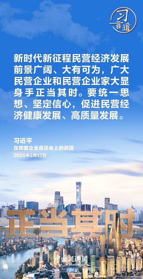 习近平:民营经济发展前景广阔大有可为 民营企业和民营企业家大显身手正当其时 习近平:民营经济发展前景广阔大有可为 民营企业和民营企业家大显身手正当其时